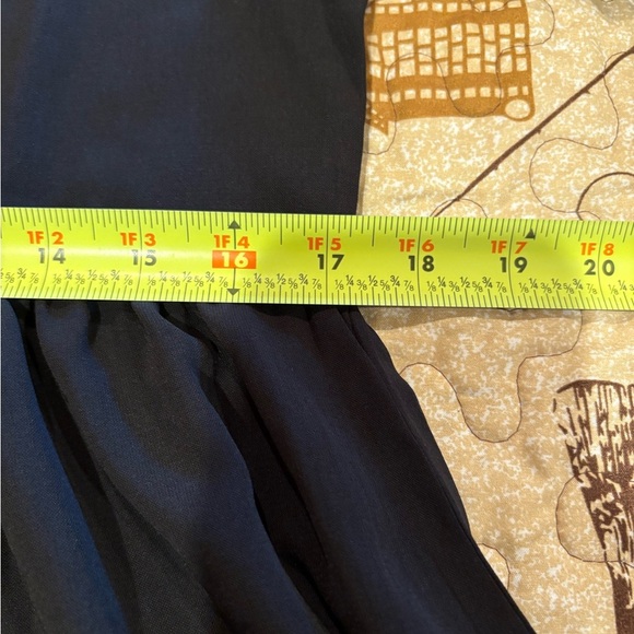 Mary Square V neckline and a gathered, peplum-style waist NWT women’s size S - Picture 11 of 12